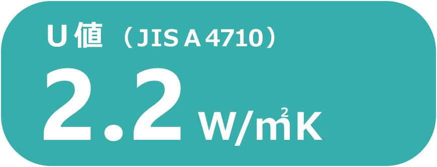 H-5等級（U値＝2.2W/㎡K）